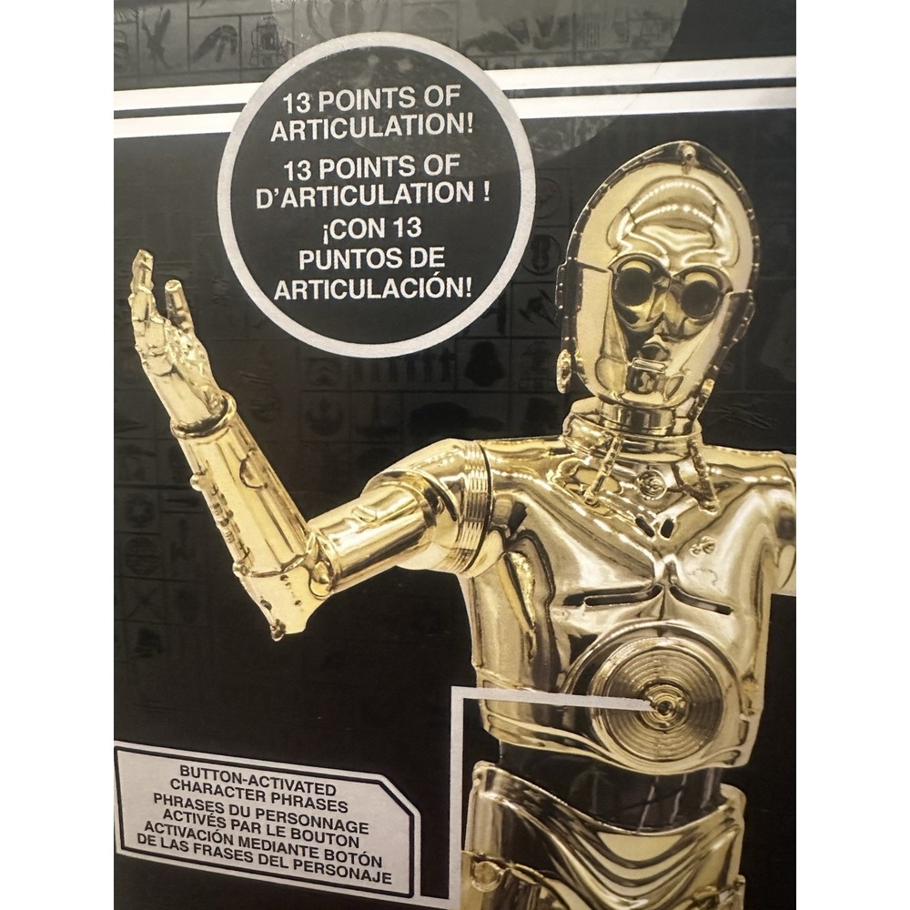 Star Wars Power Force C3-PO And R2-D2 Classic Edition TALKING ACTION FIGURES - Picture 6 of 16